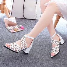Load image into Gallery viewer, Vintage Summer Women Shoes Sandals Platform Wedge High Heels Bohemian Shoes